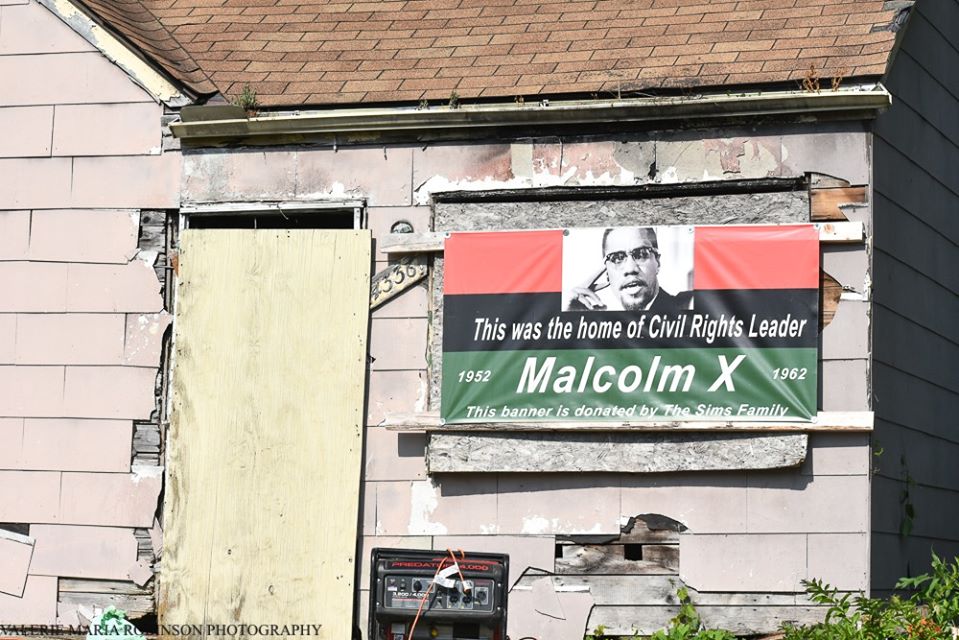 Image of Malcolm X’s former Home in Inkster